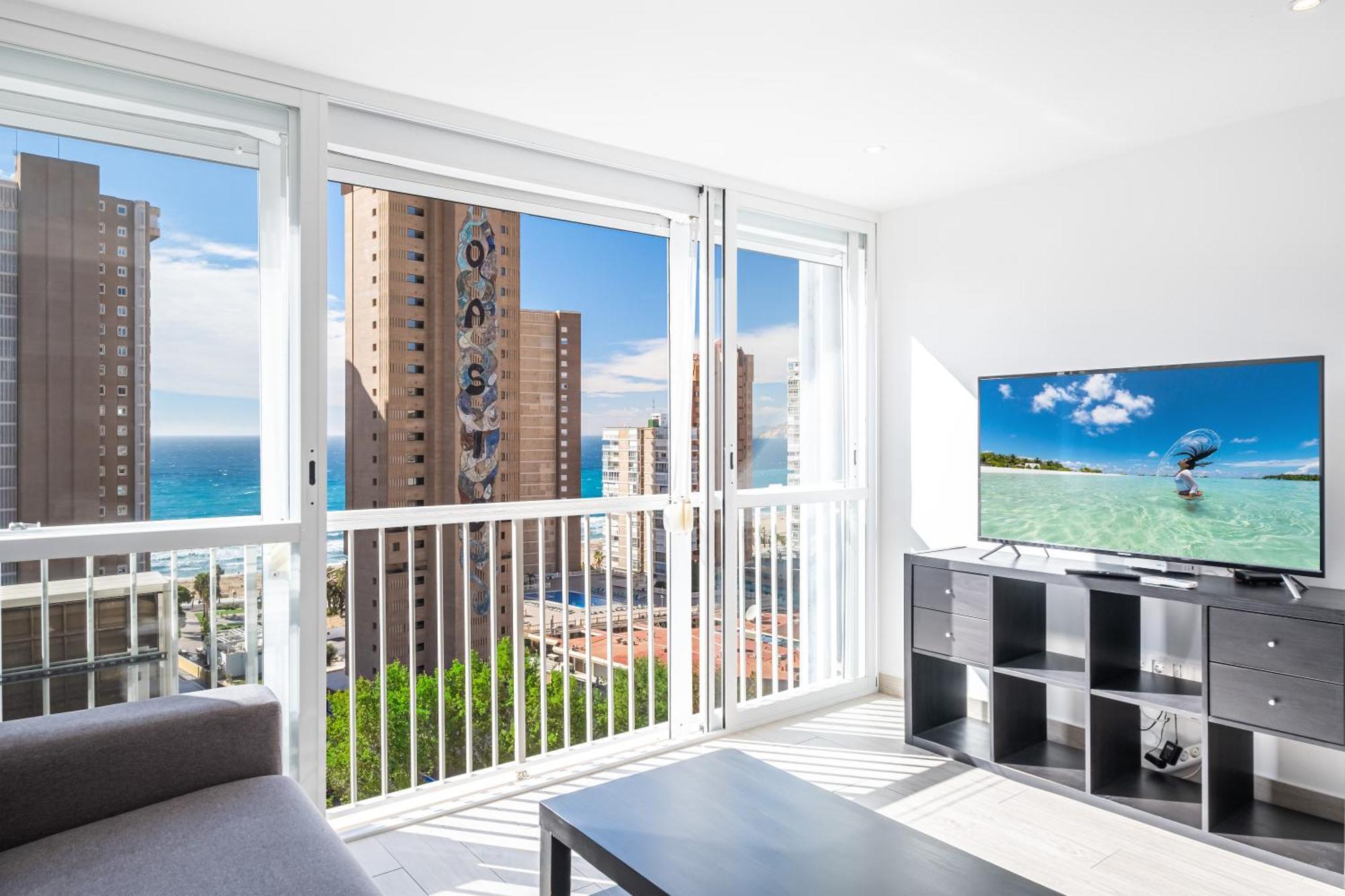 Albatros 14-10 Estudio Levante Beach Бенидорм Экстерьер фото