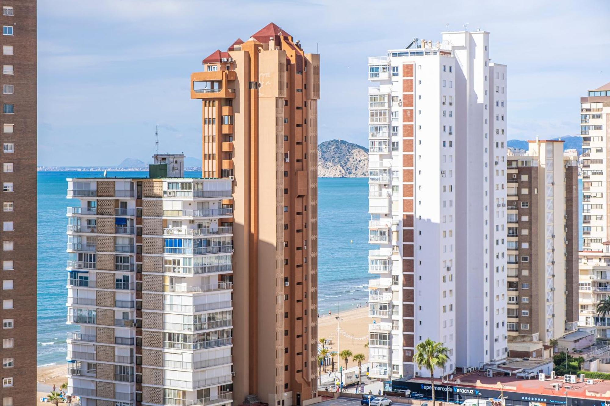 Albatros 14-10 Estudio Levante Beach Бенидорм Экстерьер фото