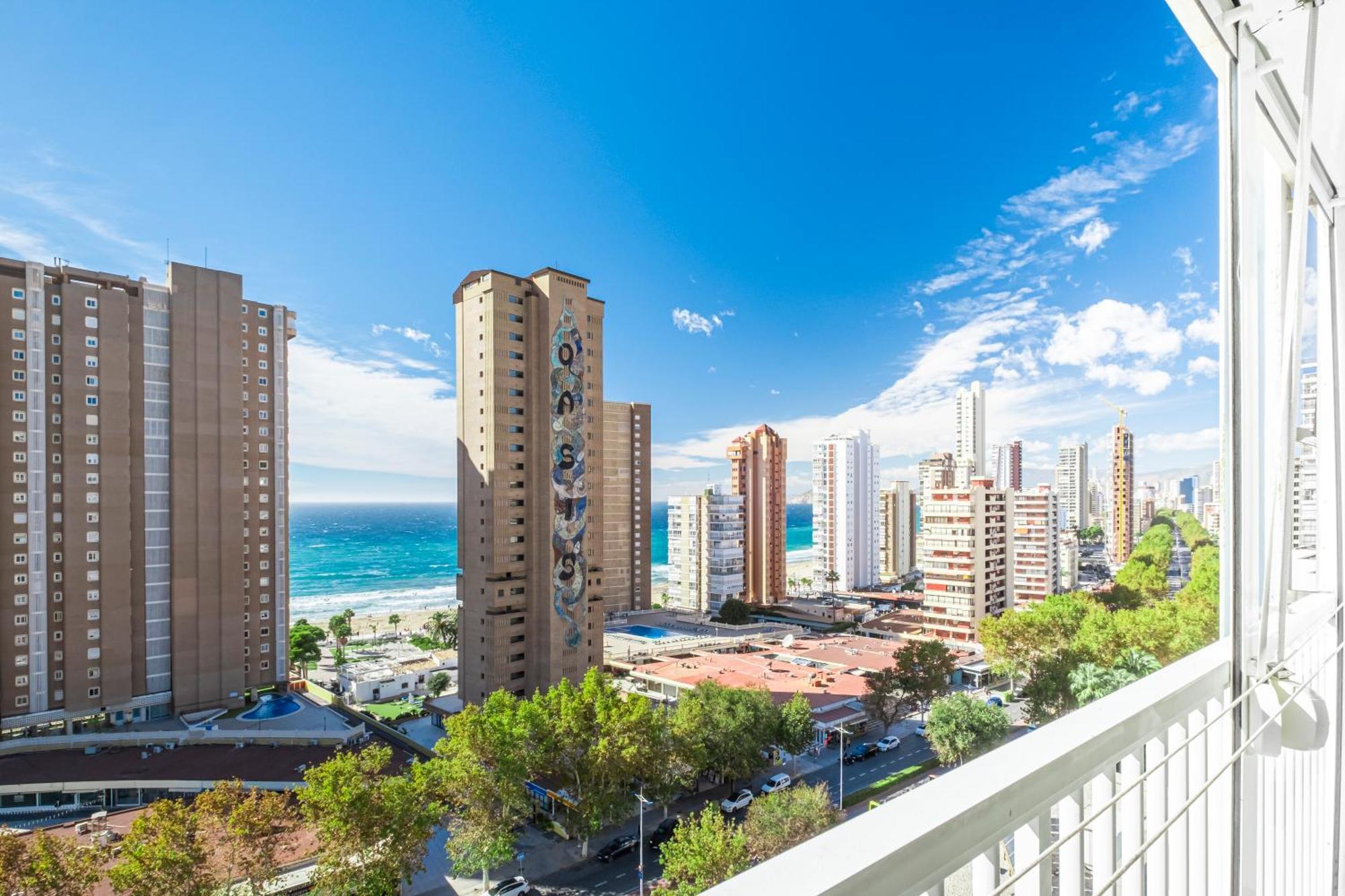 Albatros 14-10 Estudio Levante Beach Бенидорм Экстерьер фото