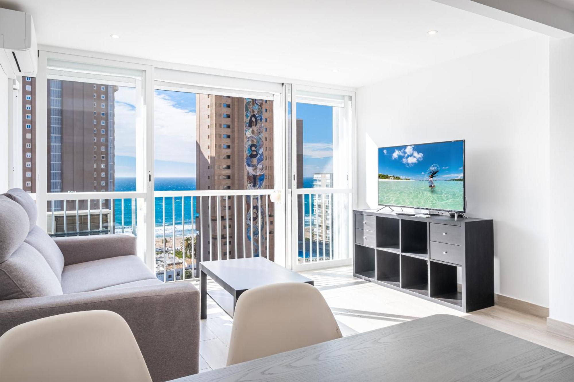 Albatros 14-10 Estudio Levante Beach Бенидорм Экстерьер фото