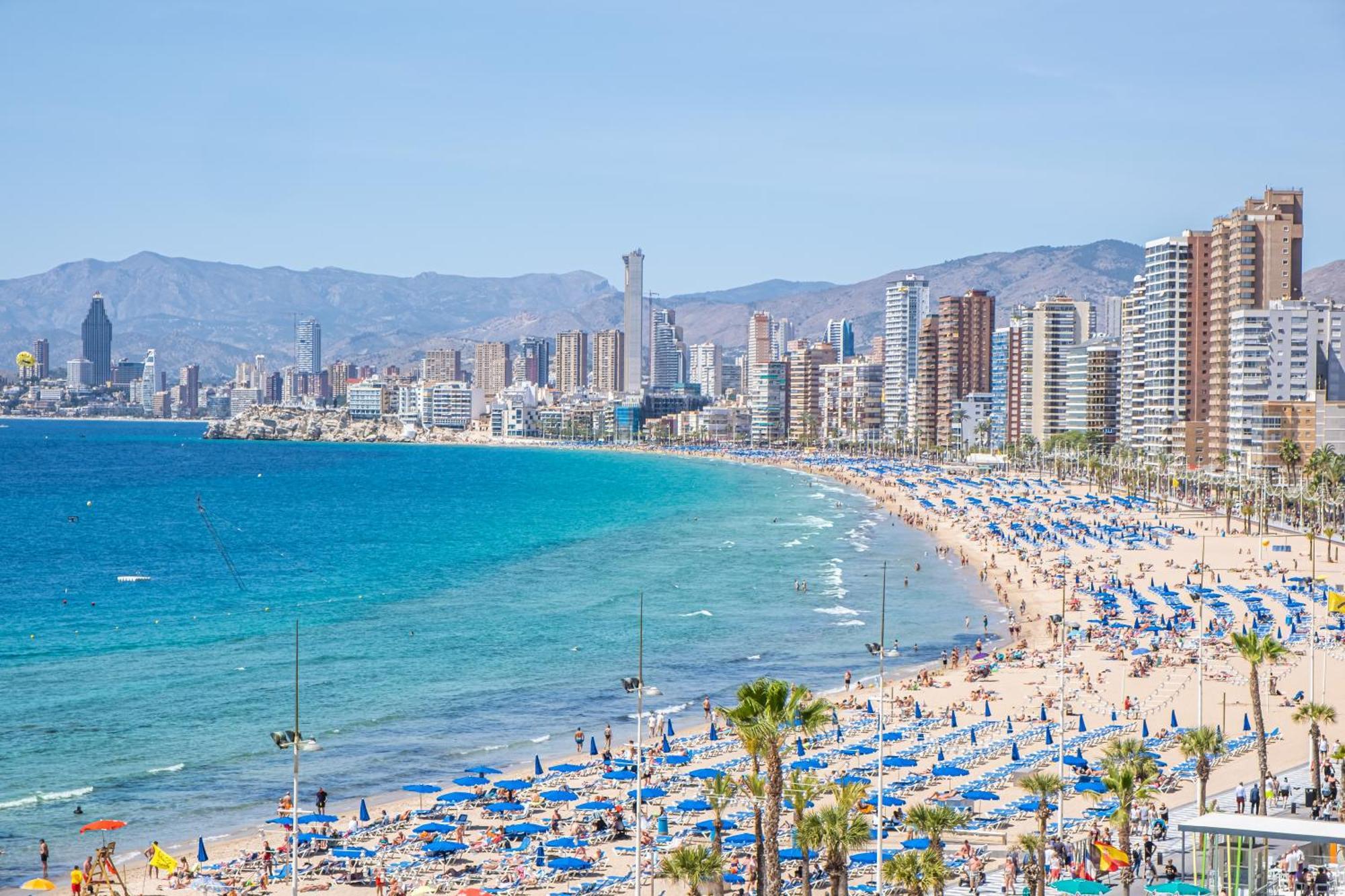 Albatros 14-10 Estudio Levante Beach Бенидорм Экстерьер фото